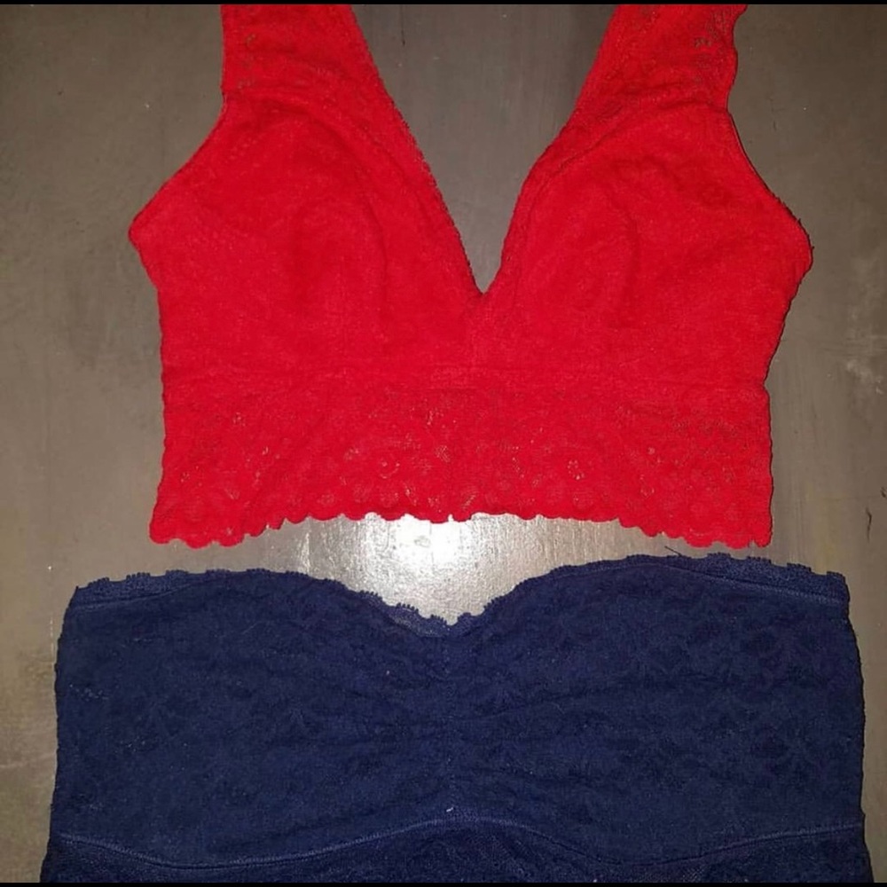 bralette and bandeau